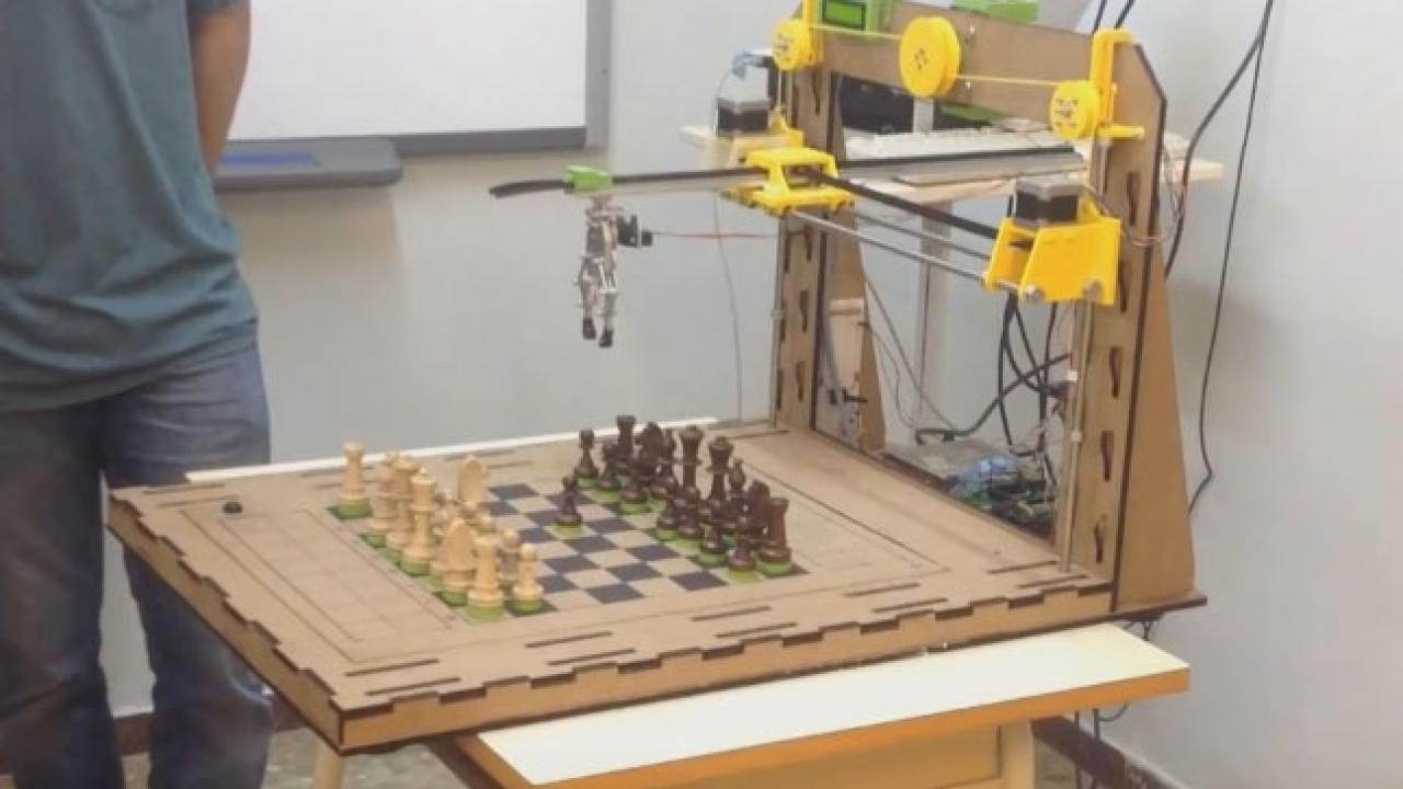 How to Build an Arduino Powered Chess Playing Robot - All