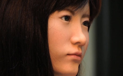 Chihira Kanae Robot for Air Travel Has Lifelike Facial Movements ...