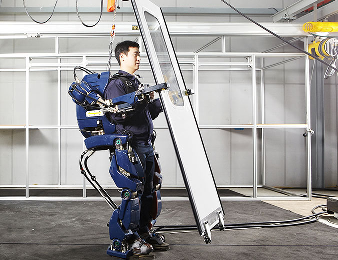 Hyundai Wearable Robot Gives You Strength - Robotic Gizmos