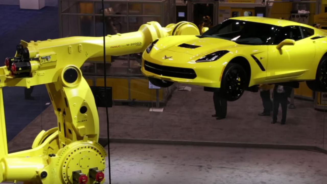 fanuc robot corvette