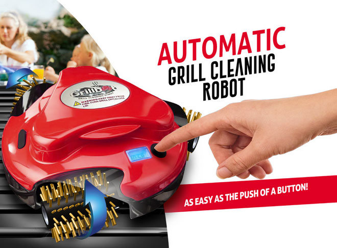 The Grillbot Automatic Grill Cleaning Robot 2016 - 2017