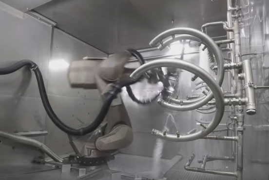 KUKA Washing Robot Cleans Automotive Components - Robotic Gizmos