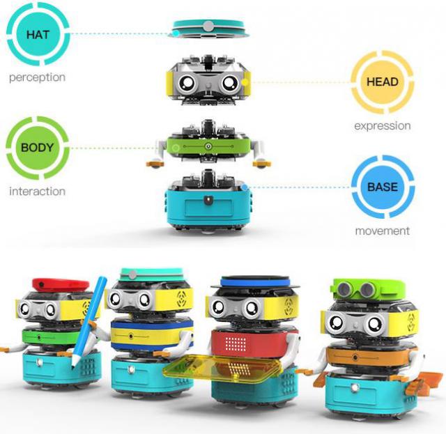 TacoBot: Stackable Coding Robot for Kids - Robotic Gizmos