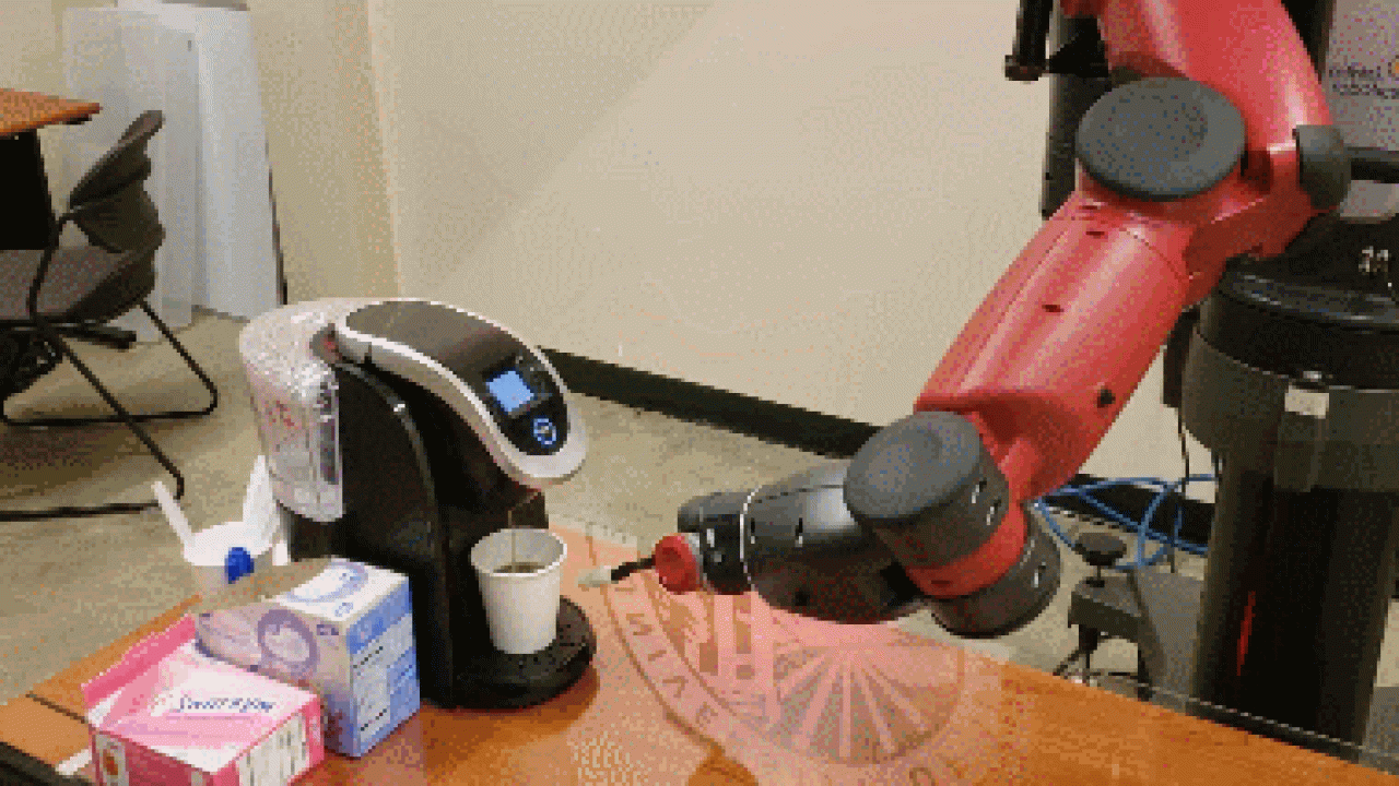 Alexa Coffee Maker Robot