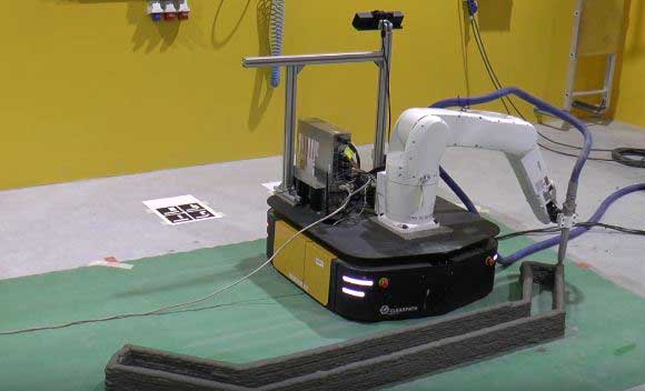 Erecting Buildings with Moving Robotic 3D Printers - Robotic Gizmos