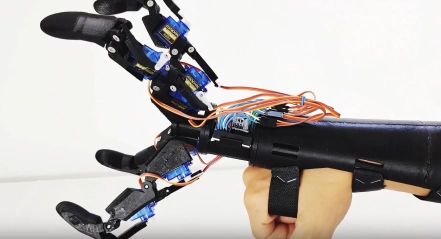 Youbionic 3D Printed Robotic Paw - Robotic Gizmos