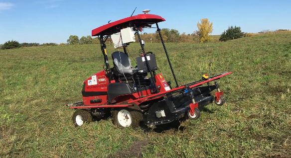 Solar Powered Autonomous Lawnmower Robot - Robotic Gizmos