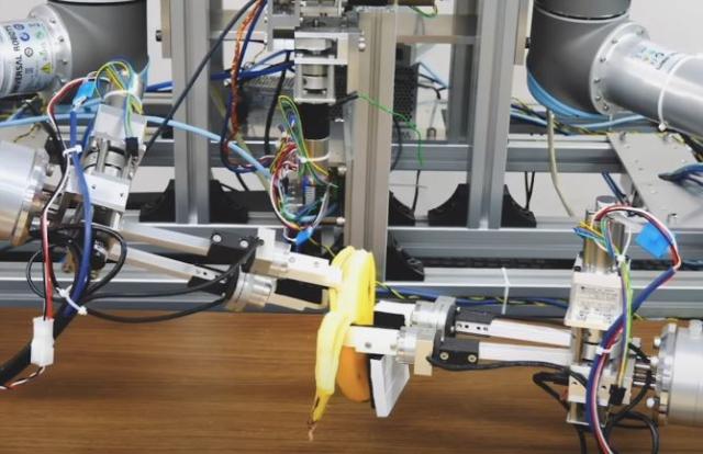 Teaching Robots How To Peel Bananas - Robotic Gizmos