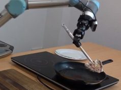 Moley Robotic Kitchen Cooking Steak - Robotic Gizmos